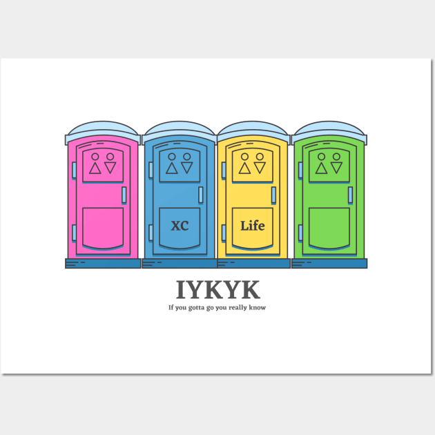 IFKYK Port a Potty Wall Art by Track XC Life